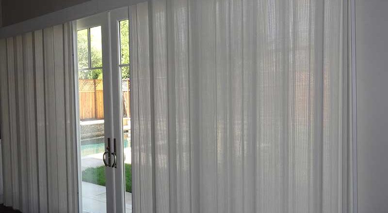 ABS Vertical Accordian Fold - Advanced Blind & Shade
